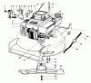 Toro 20620 - Lawnmower, 1987 (7000001-7999999) Pièces détachées ENGINE ASSEMBLY