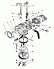 Toro 20620 - Lawnmower, 1988 (8000001-8999999) Pièces détachées CARBURETOR ASSEMBLY (MODEL NO. VMH7)