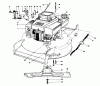 Toro 20620 - Lawnmower, 1988 (8000001-8999999) Pièces détachées ENGINE ASSEMBLY