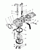 Toro 20620C - Lawnmower, 1988 (8000001-8999999) Pièces détachées CARBURETOR ASSEMBLY (MODEL NO. VMH7)