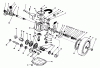 Toro 20620C - Lawnmower, 1988 (8000001-8999999) Pièces détachées GEAR CASE ASSEMBLY