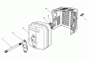Toro 20622 - Lawnmower, 1987 (7000001-7999999) Pièces détachées MUFFLER ASSEMBLY (MODEL NO. VMF5 & VMG6)