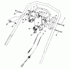 Toro 20622 - Lawnmower, 1988 (8000001-8999999) Pièces détachées TRACTION CONTROL ASSEMBLY