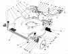 Toro 20622 - Lawnmower, 1990 (0000001-0003101) Pièces détachées HOUSING ASSEMBLY