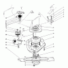Toro 20622 - Lawnmower, 1990 (0003102-0999999) Pièces détachées BLADE BRAKE CLUTCH ASSEMBLY
