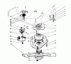 Toro 20622C - Lawnmower, 1989 (9000001-9999999) Pièces détachées BLADE BRAKE CLUTCH ASSEMBLY