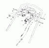 Toro 20622C - Lawnmower, 1989 (9000001-9999999) Pièces détachées TRACTION CONTROL ASSEMBLY