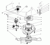 Toro 20624 - Lawnmower, 1986 (6000001-6999999) Pièces détachées BLADE BRAKE CLUTCH ASSEMBLY