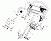 Toro 20624 - Lawnmower, 1988 (8000001-8999999) Pièces détachées HANDLE ASSEMBLY