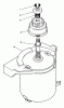 Toro 20624 - Lawnmower, 1988 (8000001-8999999) Pièces détachées STARTER MOTOR ASSEMBLY NO. 53-4500