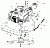 Toro 20628C - Lawnmower, 1986 (6000001-6999999) Pièces détachées ENGINE ASSEMBLY #1