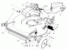 Toro 20628C - Lawnmower, 1986 (6000001-6999999) Pièces détachées HOUSING ASSEMBLY