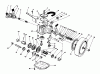Toro 20628C - Lawnmower, 1988 (8000001-8999999) Pièces détachées GEAR CASE ASSEMBLY