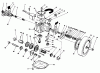 Toro 20631 - Lawnmower, 1988 (8000001-8999999) Pièces détachées GEAR CASE ASSEMBLY