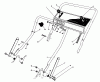 Toro 20631 - Lawnmower, 1989 (9000001-9999999) Pièces détachées HANDLE ASSEMBLY