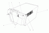 Toro 20666 - Lawnmower, 1990 (0000001-0999999) Pièces détachées GRASS BAG ASSEMBLY