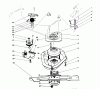 Toro 20667 - Lawnmower, 1990 (0000001-0999999) Pièces détachées BLADE BRAKE CLUTCH ASSEMBLY