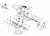 Toro 20667 - Lawnmower, 1990 (0000001-0999999) Pièces détachées GEAR CASE ASSEMBLY