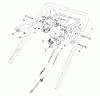 Toro 20667 - Lawnmower, 1990 (0000001-0999999) Pièces détachées TRACTION CONTROL ASSEMBLY
