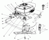 Toro 20671 - Lawnmower, 1989 (9000001-9999999) Pièces détachées ENGINE ASSEMBLY