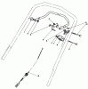 Toro 20671 - Lawnmower, 1989 (9000001-9999999) Pièces détachées TRACTION CONTROL ASSEMBLY