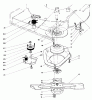 Toro 20672 - Lawnmower, 1984 (4000001-4999999) Pièces détachées BLADE BRAKE CLUTCH ASSEMBLY