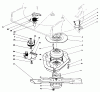 Toro 20672 - Lawnmower, 1985 (5000001-5999999) Pièces détachées BLADE BRAKE CLUTCH ASSEMBLY