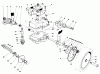 Toro 20675 - Lawnmower, 1984 (4000001-4999999) Pièces détachées GEAR CASE ASSEMBLY
