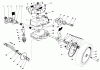 Toro 20675 - Lawnmower, 1986 (6000001-6999999) Pièces détachées GEAR CASE ASSEMBLY (USED ON UNITS WITH SERIAL NO. 6001101 & UP)