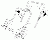 Toro 20675 - Lawnmower, 1986 (6000001-6999999) Pièces détachées HANDLE ASSEMBLY