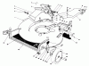 Toro 20675 - Lawnmower, 1986 (6000001-6999999) Pièces détachées HOUSING ASSEMBLY