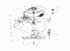 Toro 20677 - Lawnmower, 1990 (0002102-0999999) Pièces détachées ENGINE ASSEMBLY