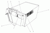 Toro 20680 - Lawnmower, 1985 (5000001-5999999) Pièces détachées GRASS BAG ASSEMBLY NO. 11-0189