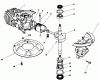 Toro 20684 - Lawnmower, 1987 (7000001-7999999) Pièces détachées ENGINE ASSEMBLY (MODEL NO. 47PG6)