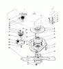 Toro 20684 - Lawnmower, 1988 (8000001-8999999) Pièces détachées BLADE BRAKE CLUTCH ASSEMBLY