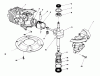 Toro 20684 - Lawnmower, 1988 (8000001-8999999) Pièces détachées ENGINE ASSEMBLY (MODEL NO. 47PG6 & 47PH7)