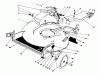 Toro 20692 - Lawnmower, 1988 (8000001-8999999) Pièces détachées HOUSING ASSEMBLY