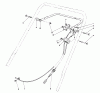 Toro 20692 - Lawnmower, 1990 (0000001-0999999) Pièces détachées TRACTION CONTROL ASSEMBLY