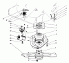 Toro 20695 - Lawnmower, 1987 (7000001-7999999) Pièces détachées BLADE BRAKE CLUTCH ASSEMBLY