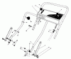 Toro 20695 - Lawnmower, 1987 (7000001-7999999) Pièces détachées HANDLE ASSEMBLY