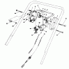 Toro 20695 - Lawnmower, 1987 (7000001-7999999) Pièces détachées TRACTION CONTROL ASSEMBLY