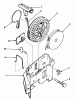 Toro 20705 - Lawnmower, 1979 (9000001-9999999) Pièces détachées REWIND STARTER NO. 590531