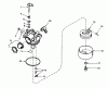 Toro 20715 - Lawnmower, 1979 (9000001-9999999) Pièces détachées CARBURETOR NO. 632050