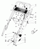 Toro 20715 - Lawnmower, 1979 (9000001-9999999) Pièces détachées HANDLE ASSEMBLY