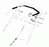 Toro 20715 - Lawnmower, 1983 (3000001-3999999) Pièces détachées TRACTION CONTROL ASSEMBLY