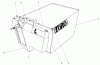 Toro 20715 - Lawnmower, 1984 (4000001-4999999) Pièces détachées GRASS BAG ASSEMBLY NO. 11-0189