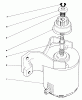 Toro 20718C - Lawnmower, 1985 (5000001-5999999) Pièces détachées STARTER ASSEMBLY