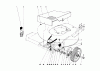 Toro 20730 - Lawnmower, 1978 (8000001-8999999) Pièces détachées FRONT WHEEL AND PIVOT ARM ASSEMBLY