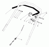 Toro 20735 - Lawnmower, 1983 (3000001-3999999) Pièces détachées TRACTION CONTROL ASSEMBLY
