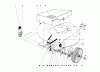 Toro 20740 - Lawnmower, 1978 (8000001-8999999) Pièces détachées FRONT WHEEL AND PIVOT ARM ASSEMBLY